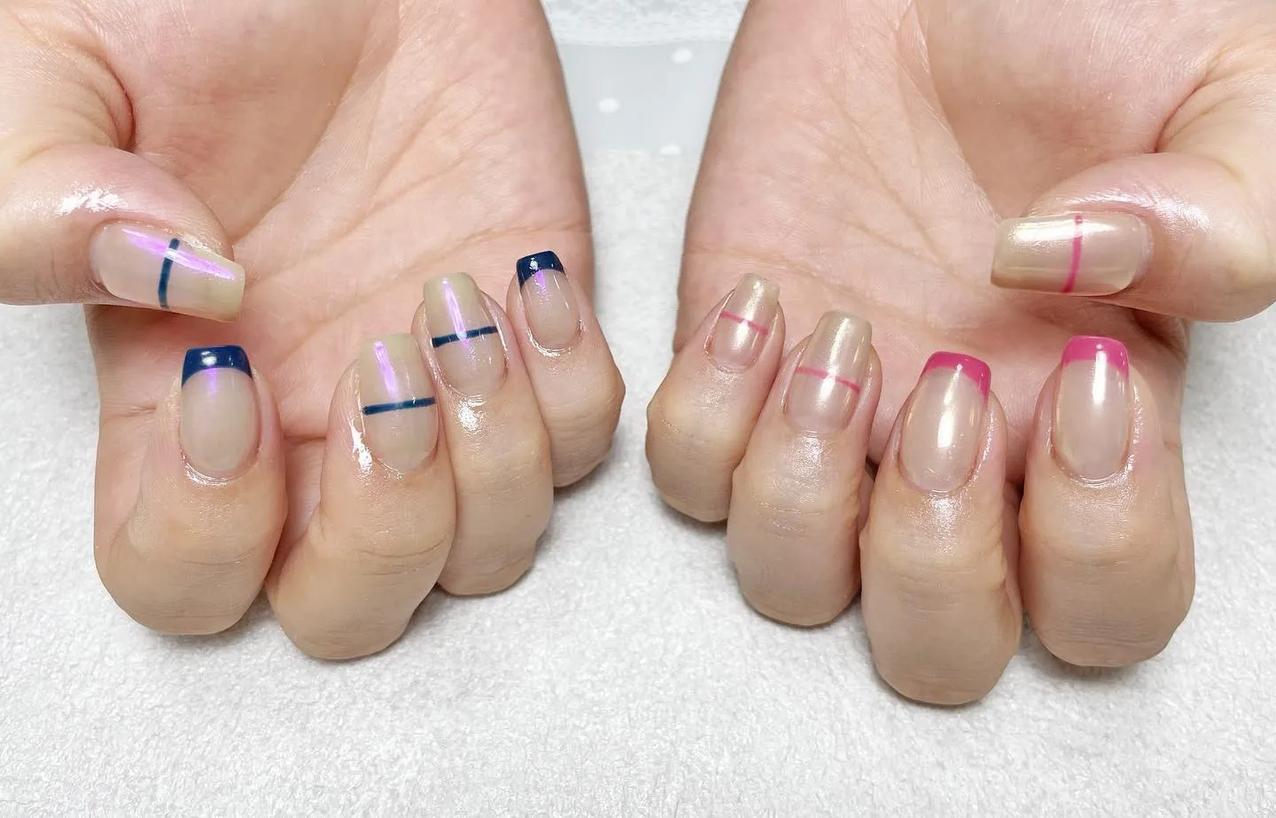 オーロラアシメ🦄