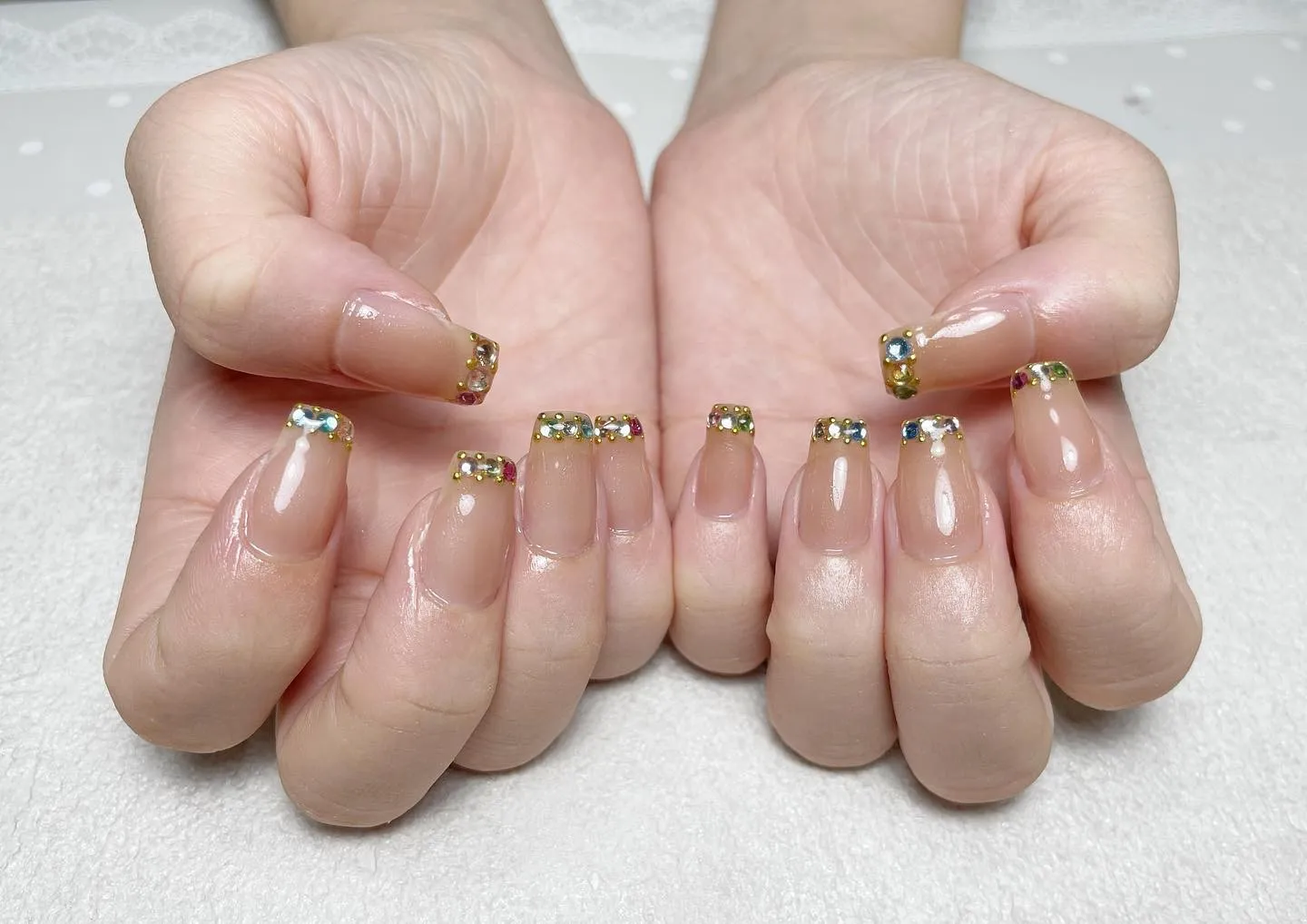 💚🧡カラフルストーン🩷💙