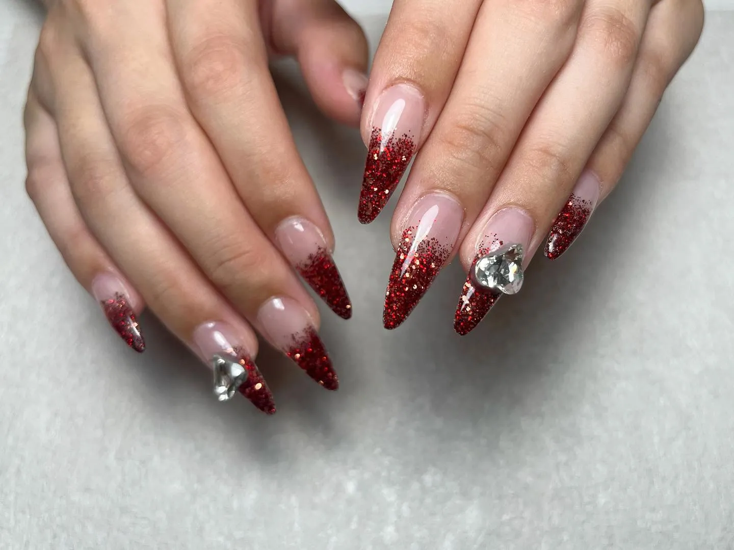 スカルプラメグラデーション