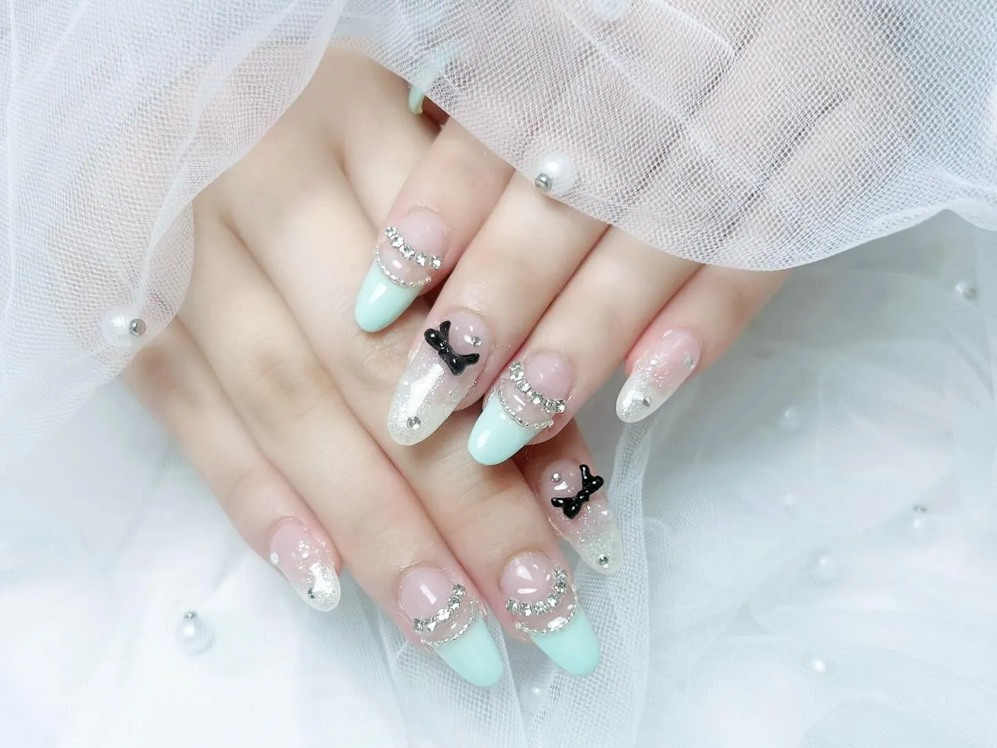 推しカラーネイル⋆⸜💚⸝‍⋆